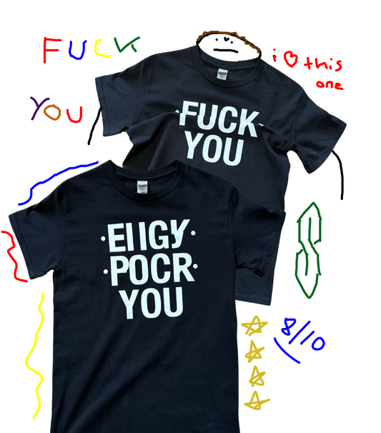 Fuck You Shirt (Flip Up)