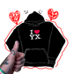 i <3 yx hoodie (hand not included)