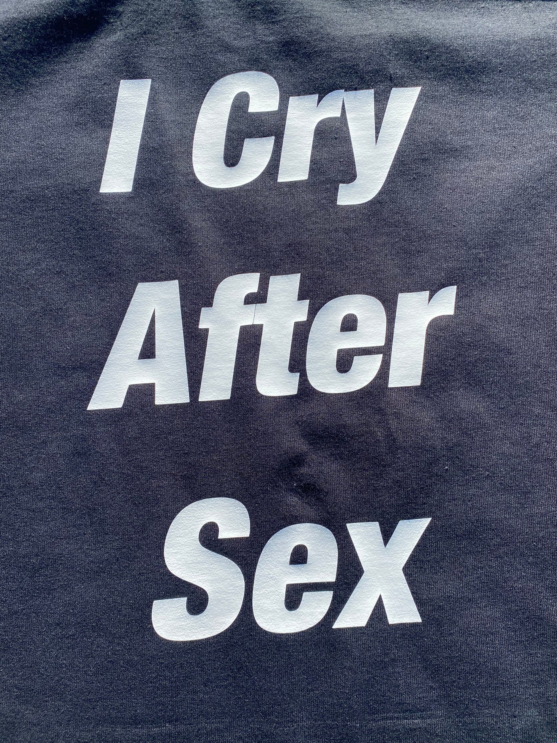 I Cry After Sex Shirt – MacDoogle